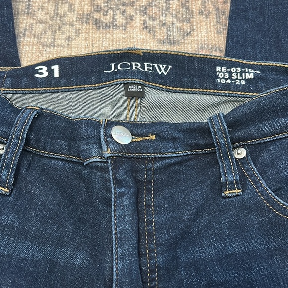 J. Crew Slim Jean in Penny Basil Wash - Picture 5 of 8
